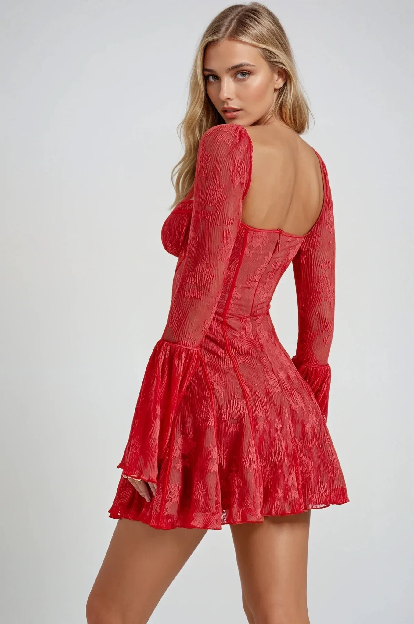 Liyana Lace Mini Dress