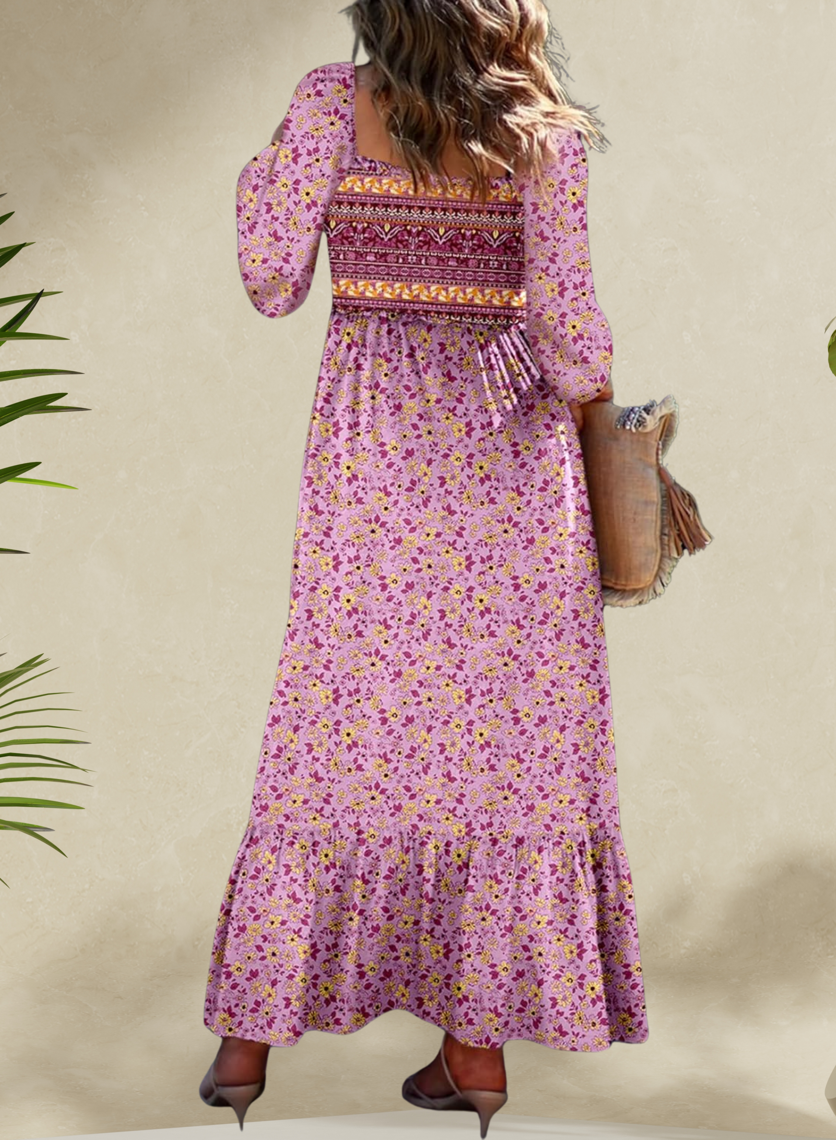 Jana Floral Maxi Dress