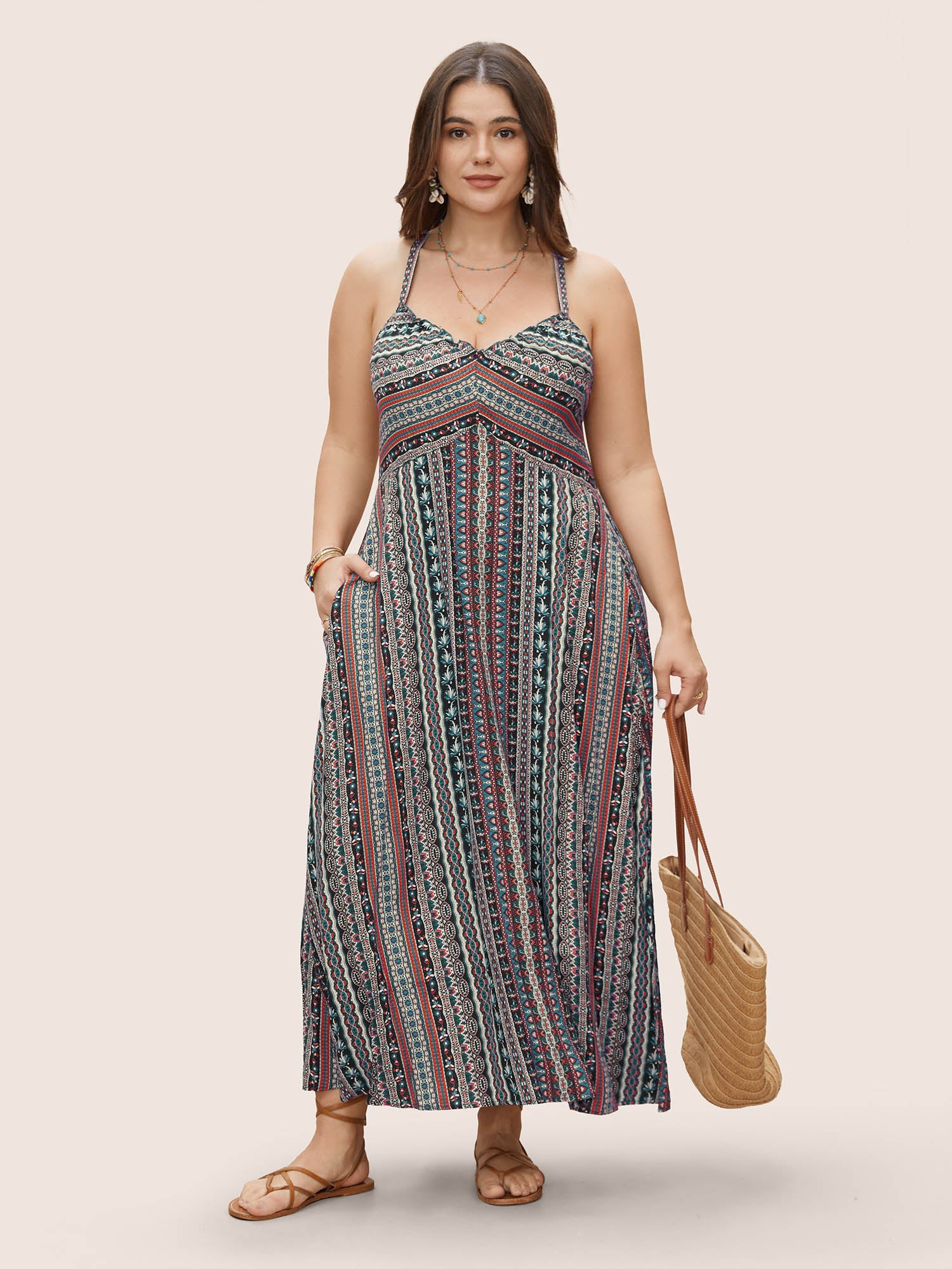 Zuri Boho Maxi Dress