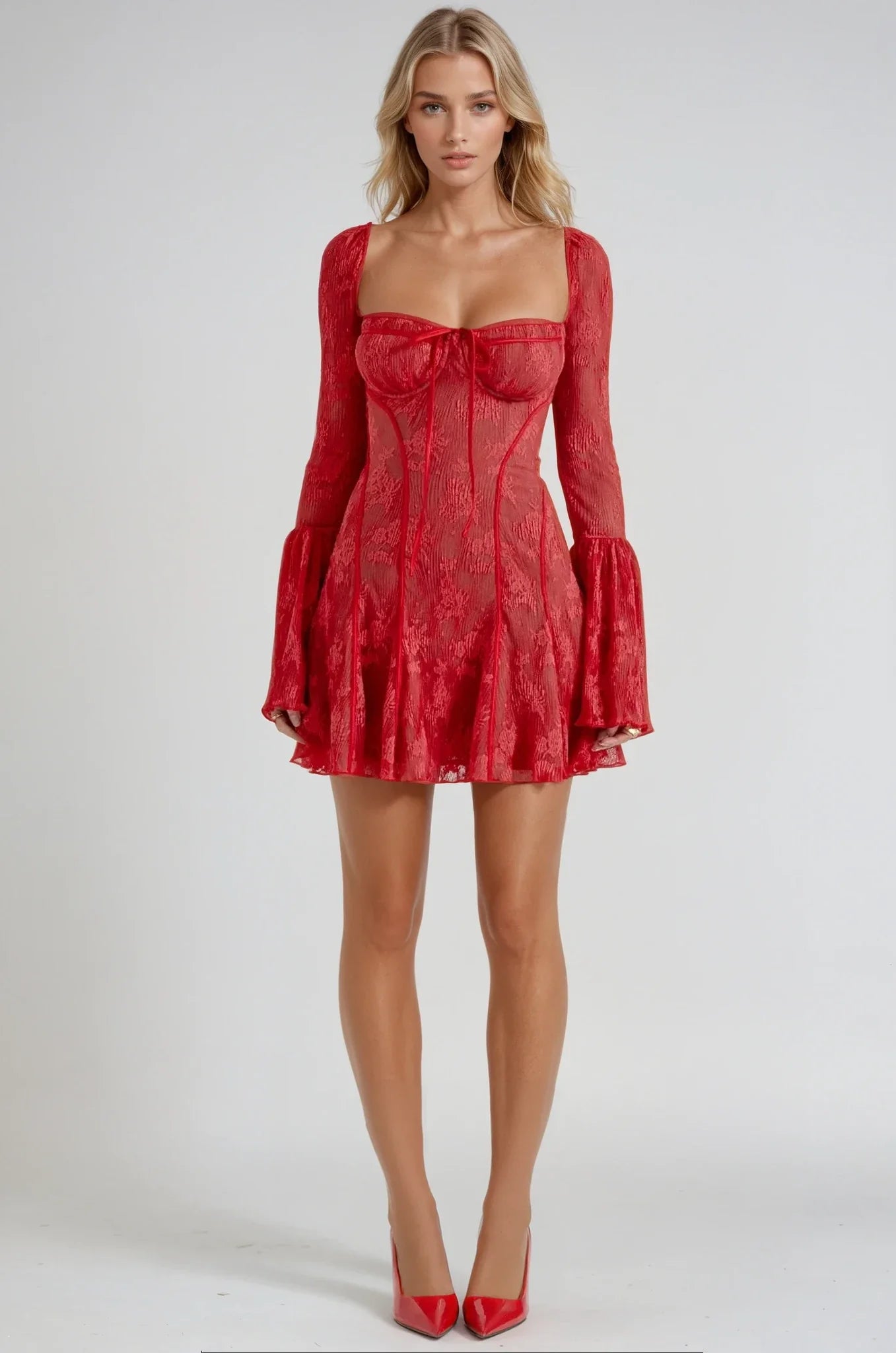 Liyana Lace Mini Dress