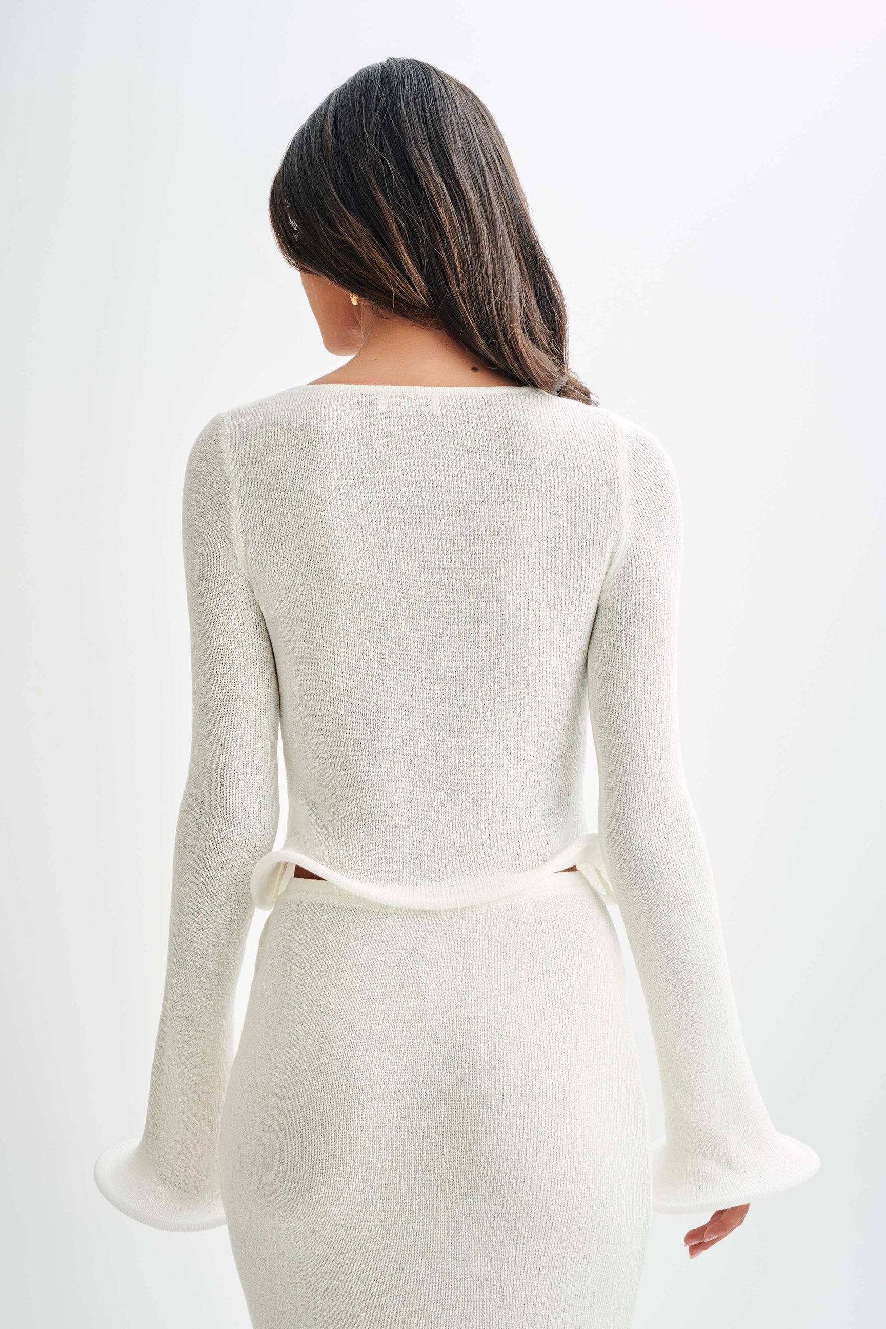 Amerie Knitted Top and Skirt Set