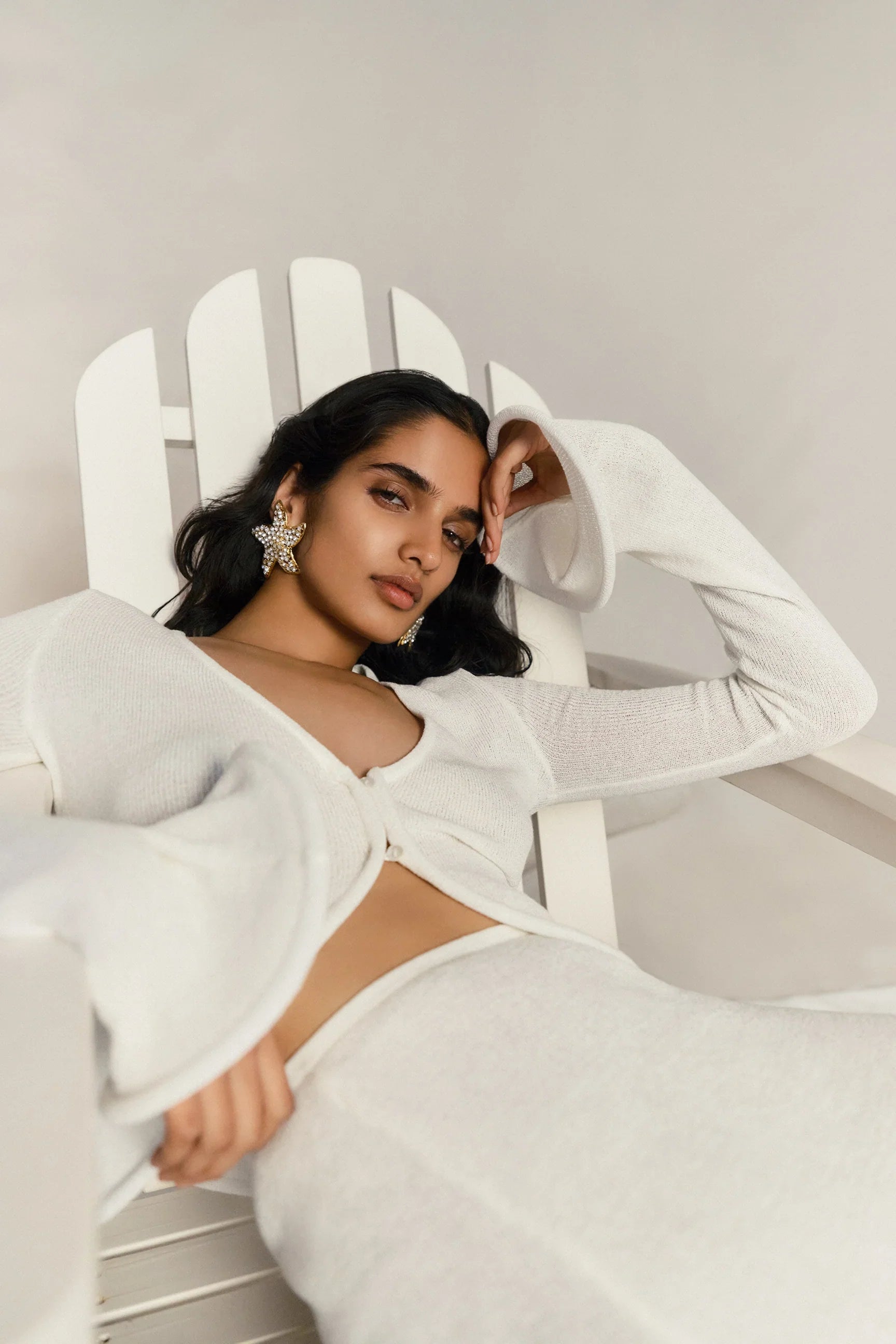 Amerie Knitted Top and Skirt Set