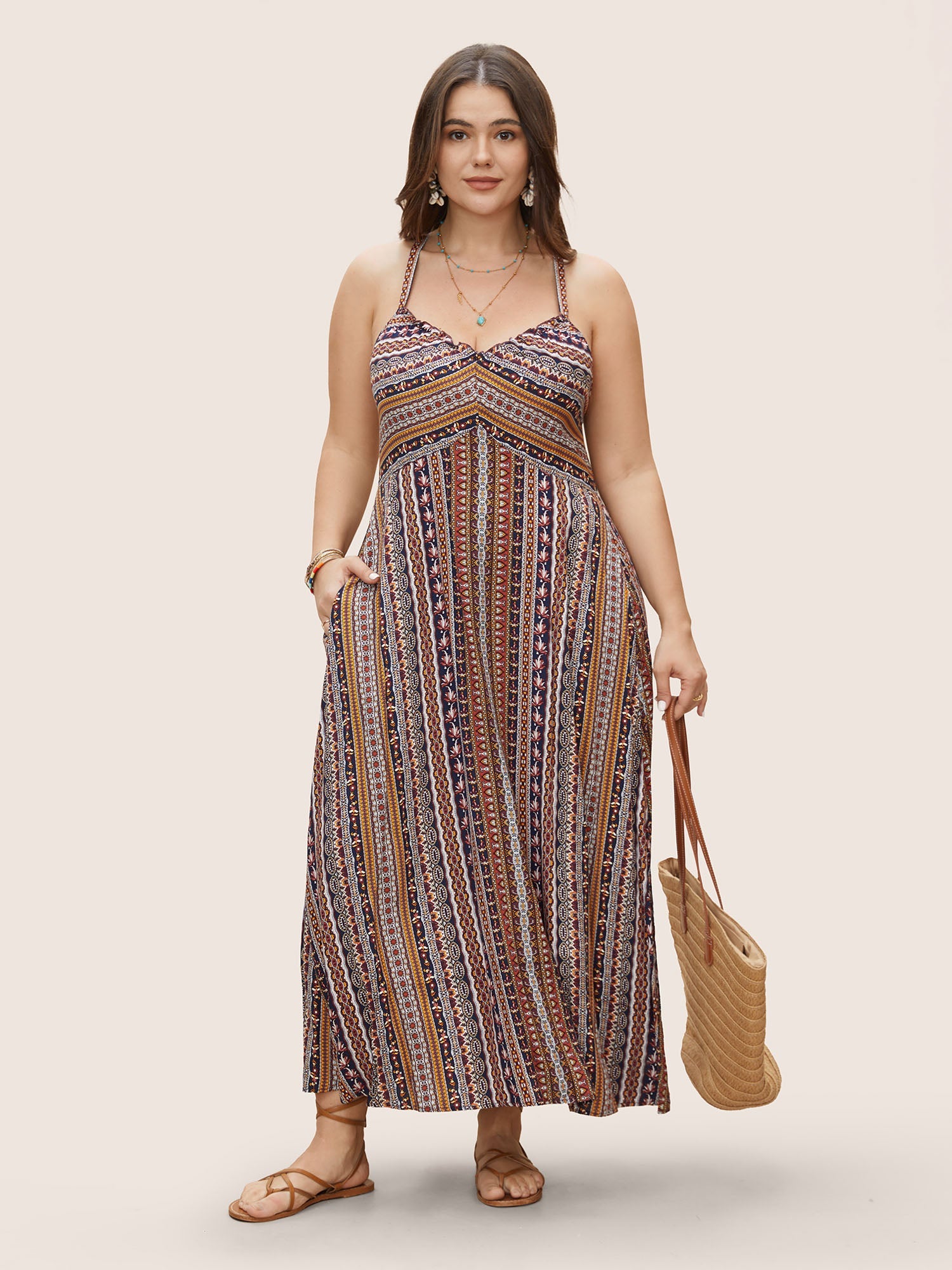 Zuri Boho Maxi Dress