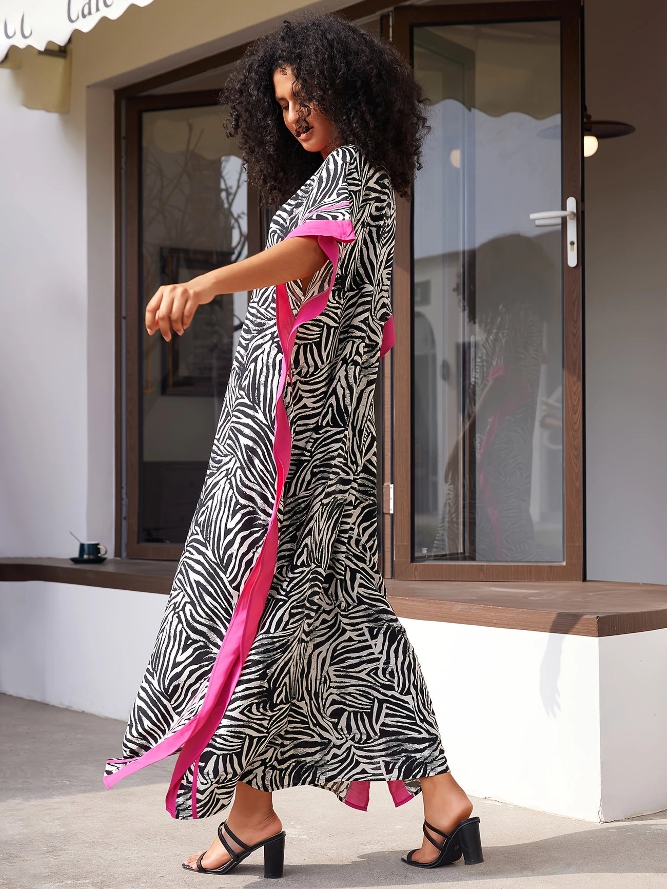 Mara Plus Size Kaftan Dress