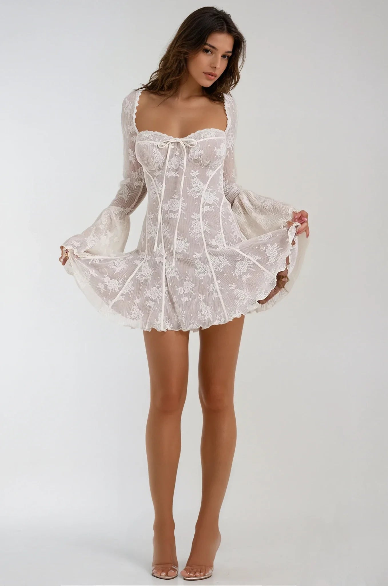 Liyana Lace Mini Dress