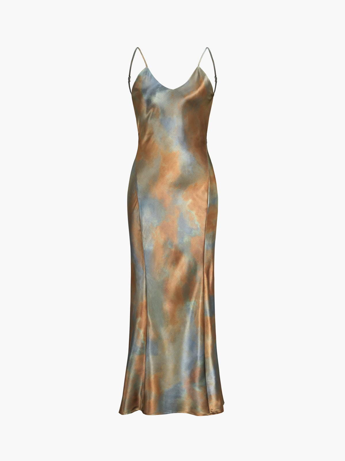 Haven Satin Maxi Dress