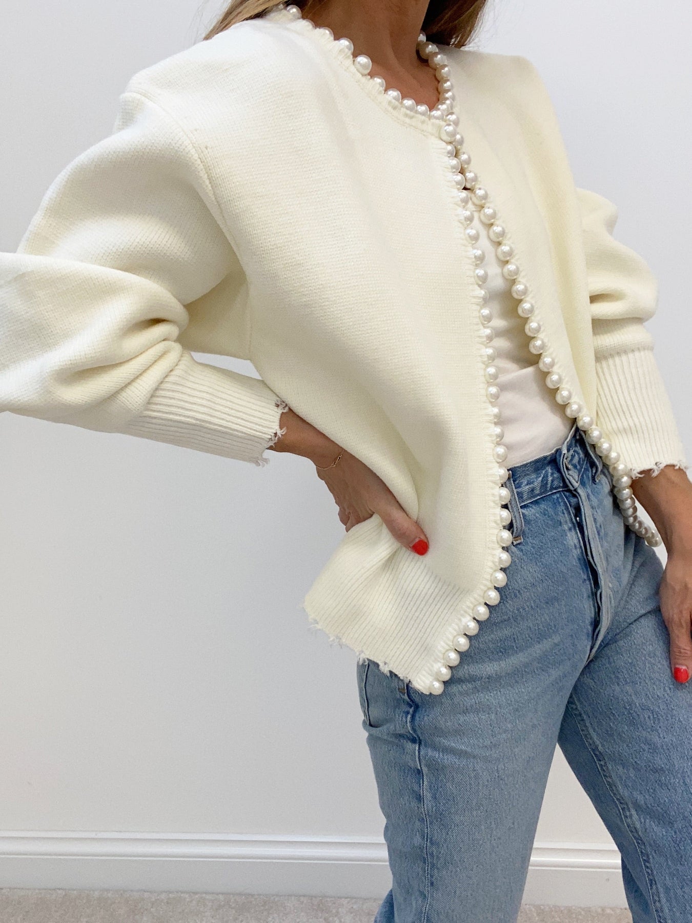 Celeste Pearl Cardigan