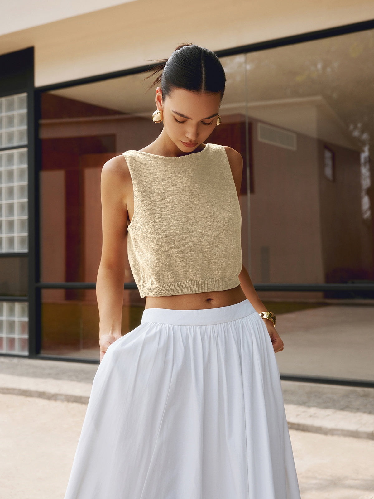Nathalia Chic Crop Top