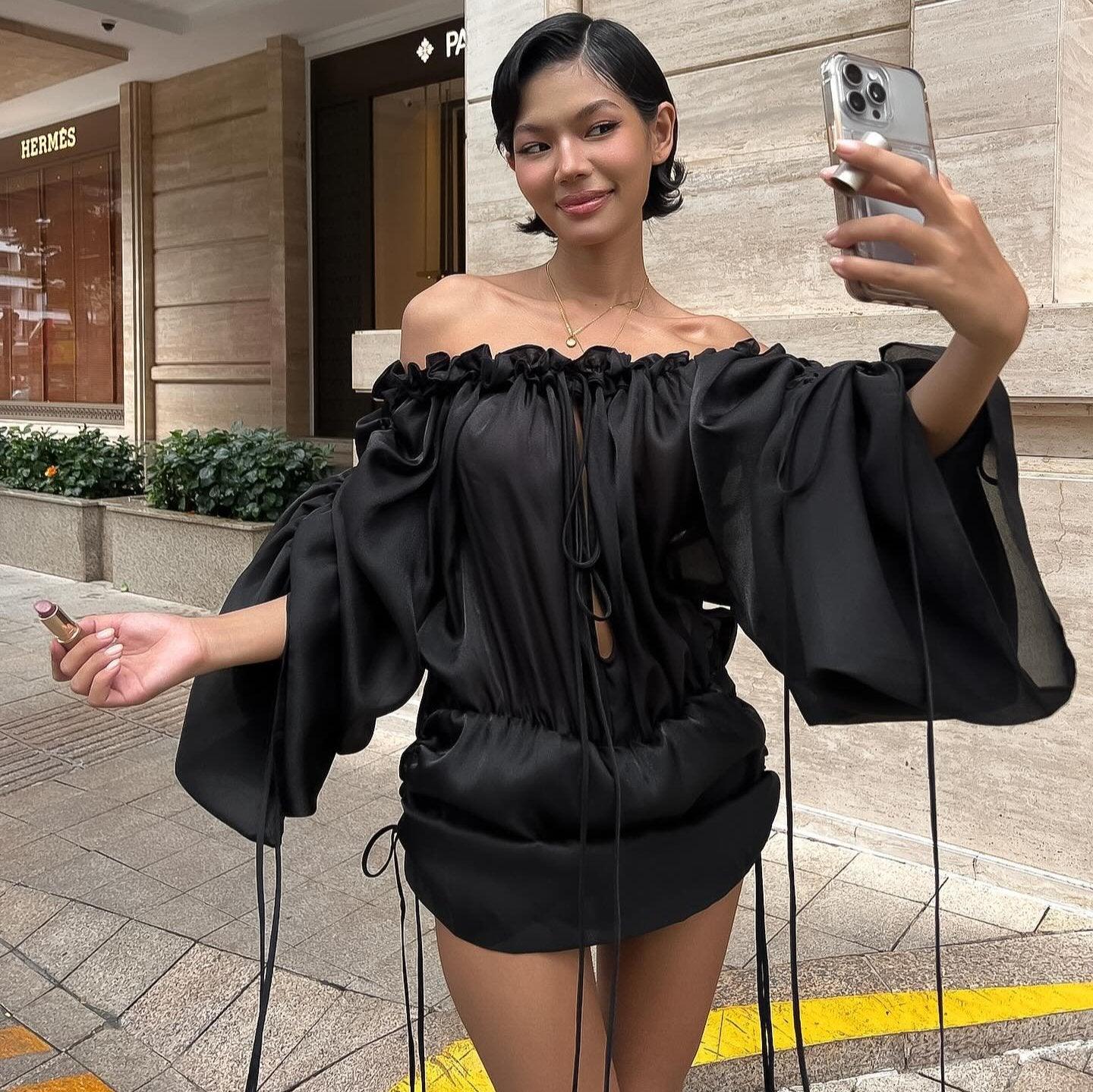 Skye Off Shoulder Mini Dress