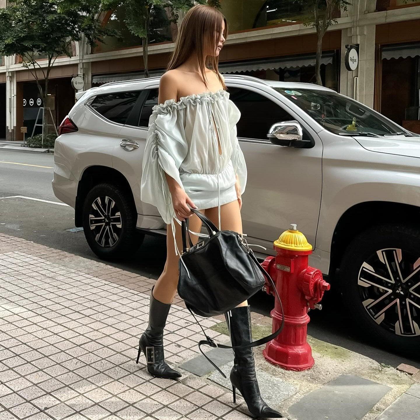 Skye Off Shoulder Mini Dress