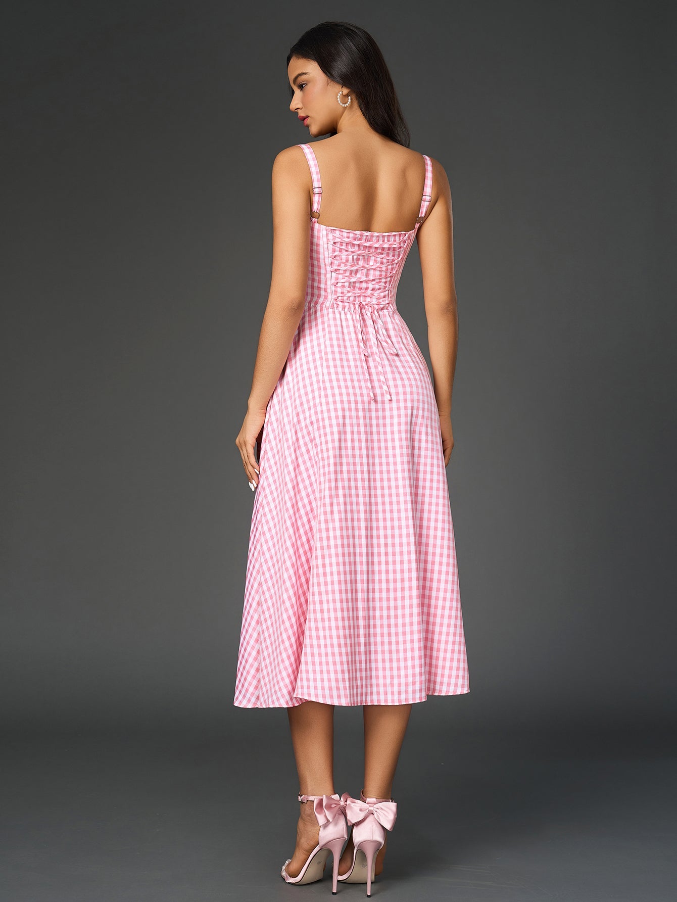 Jacklynn Ruched Midi Dress