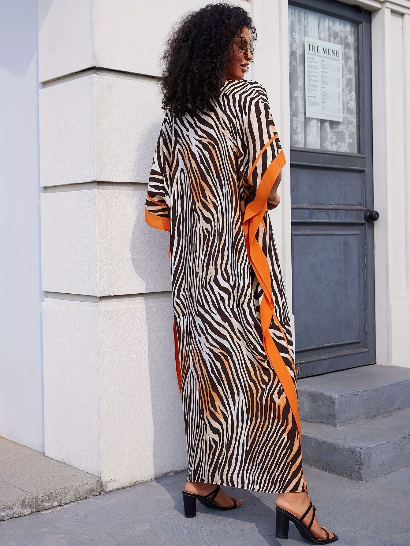 Mara Plus Size Kaftan Dress