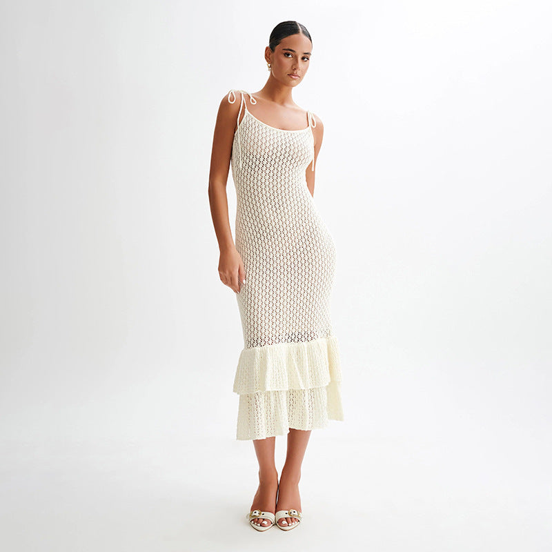 Elissa Midi Fishtail Dress