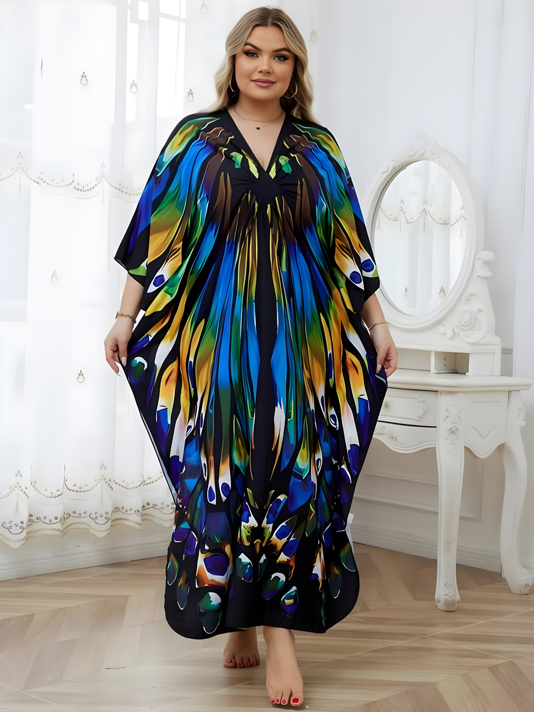 Genevie Plus Size Maxi Dress