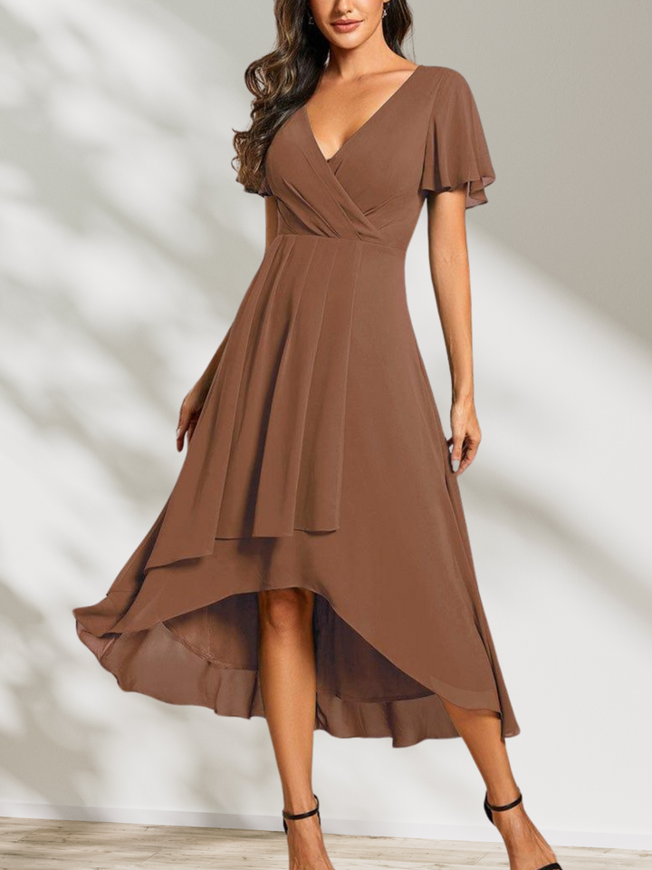 Lucinda Chiffon Midi Dress