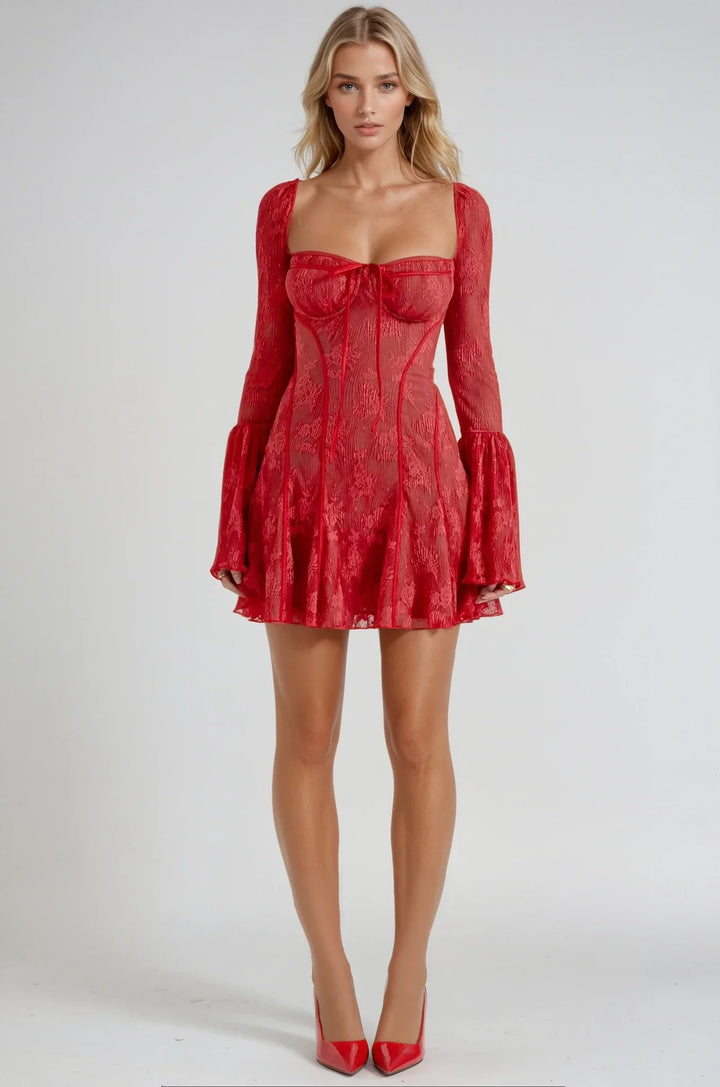 Liyana Lace Mini Dress