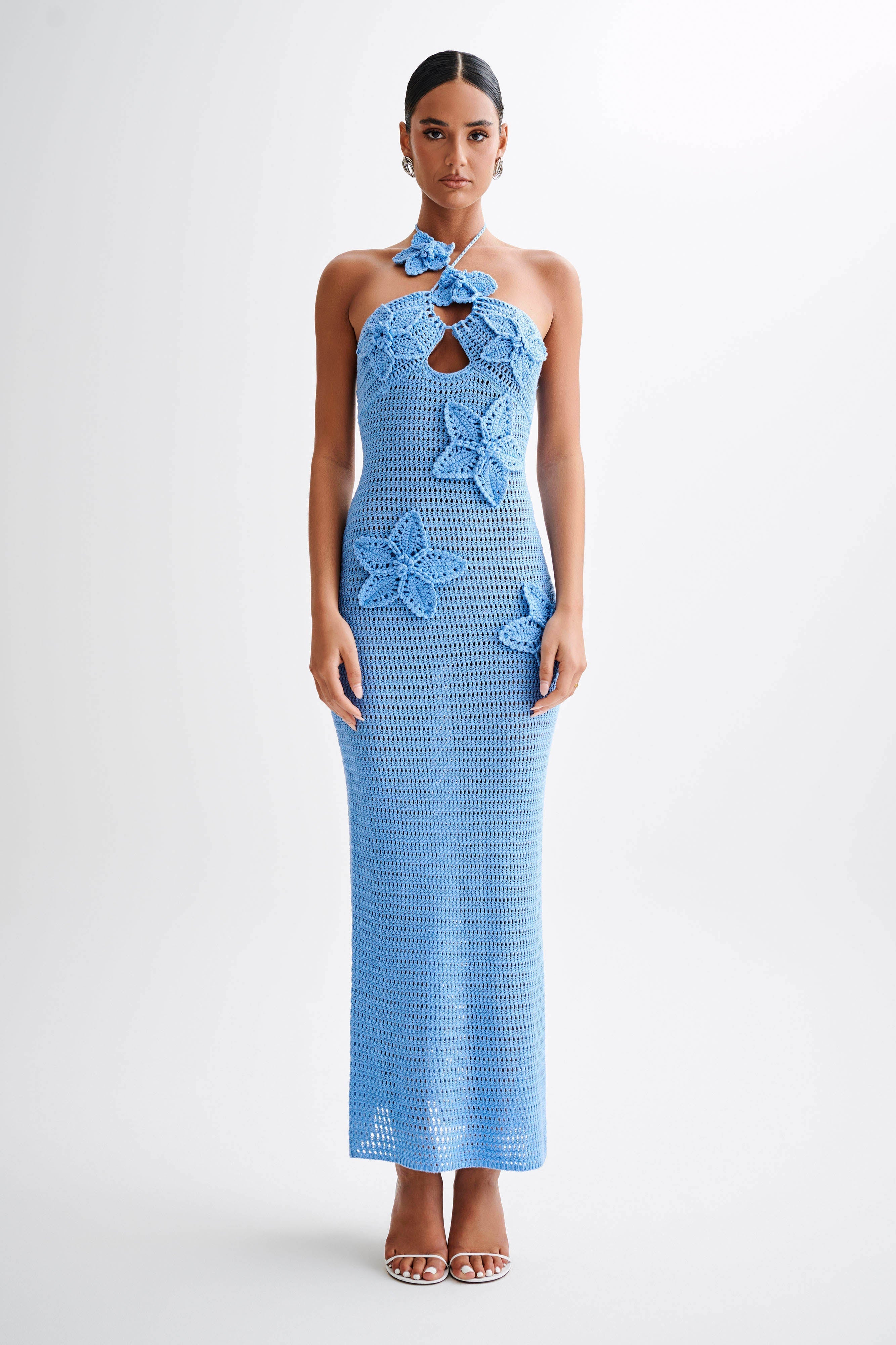 Sabella Crochet Maxi Dress