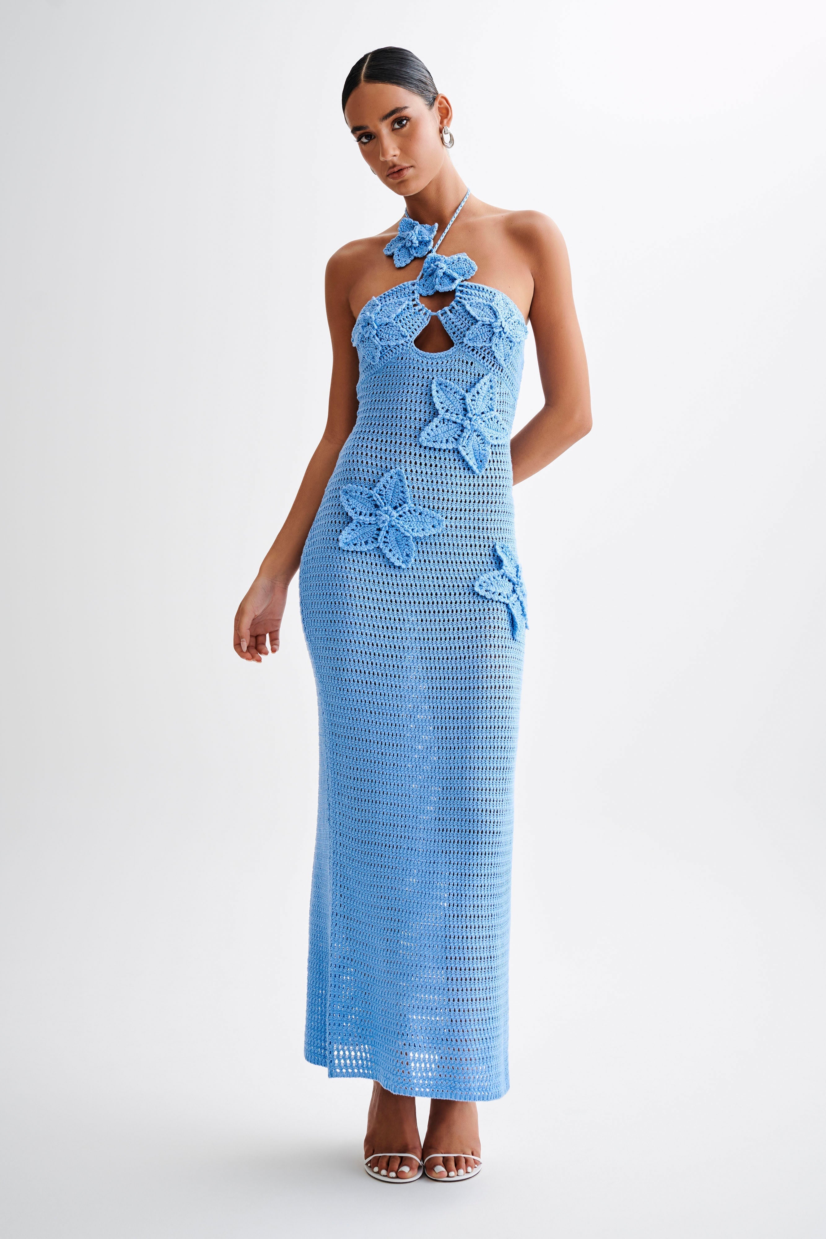 Sabella Crochet Maxi Dress