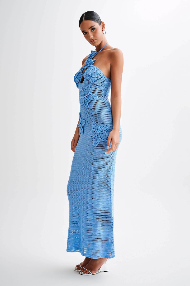Sabella Crochet Maxi Dress