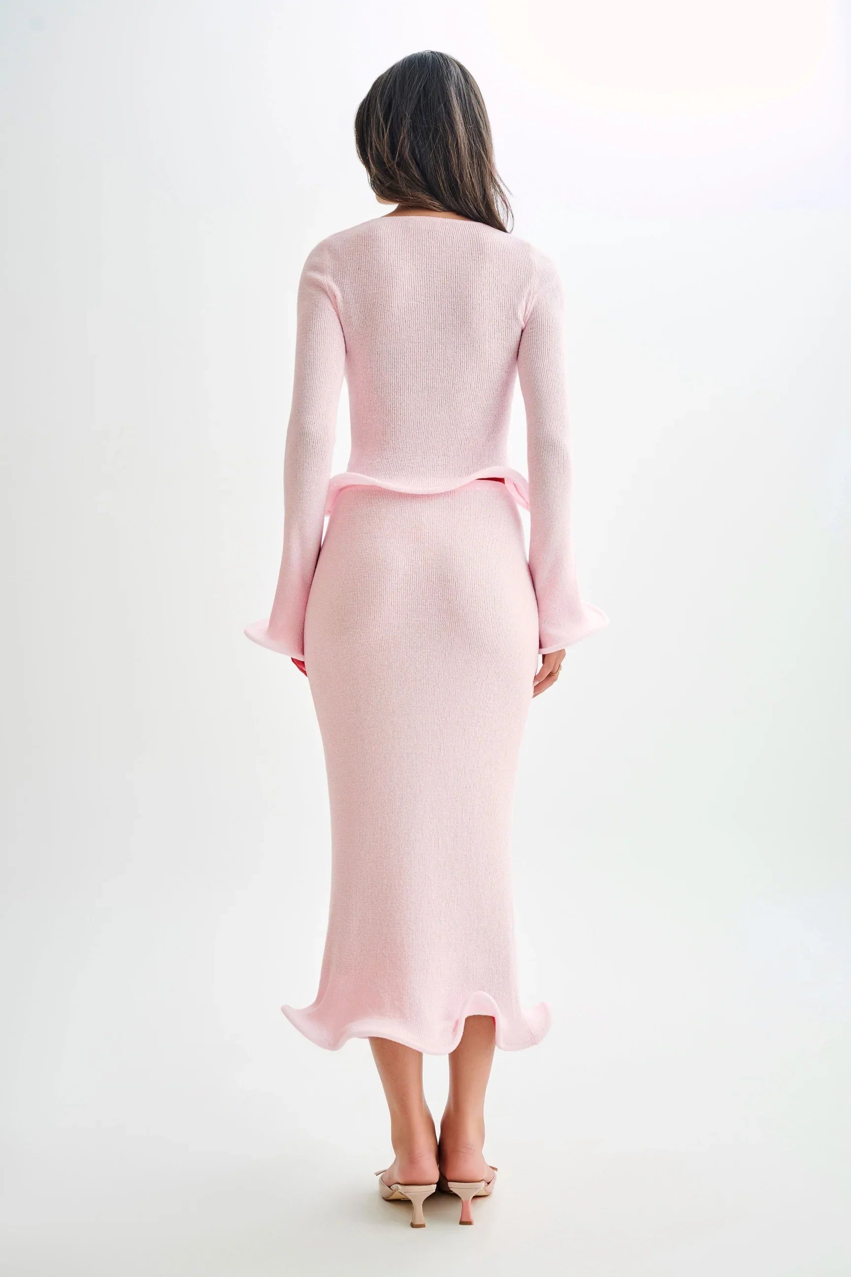 Amerie Knitted Top and Skirt Set