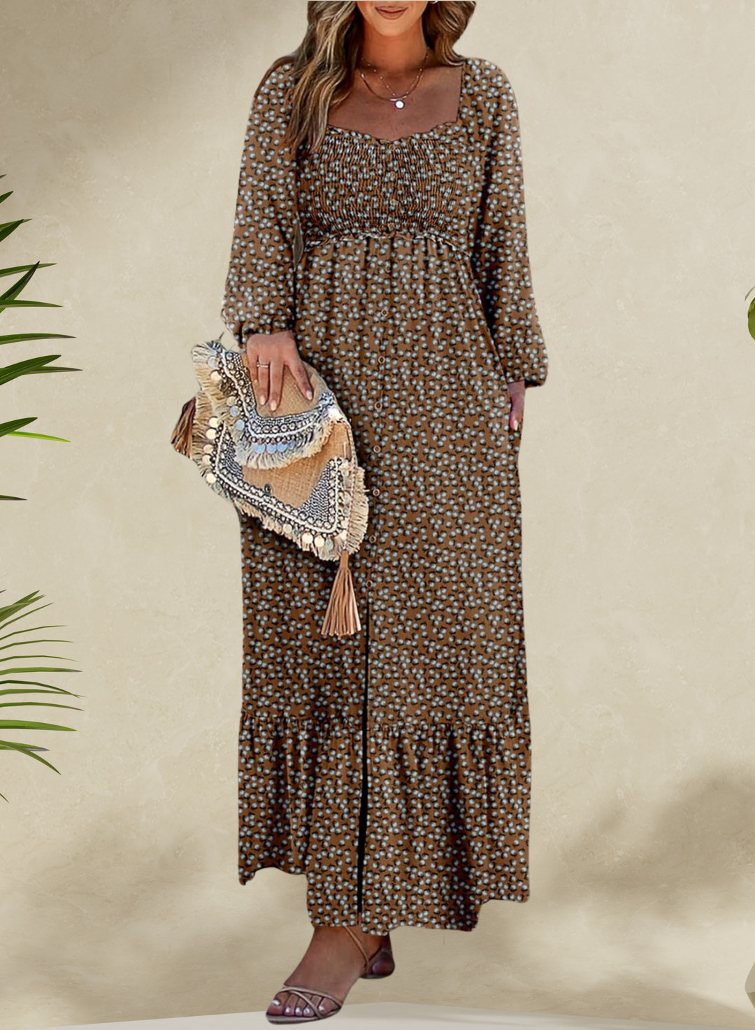 Jana Floral Maxi Dress