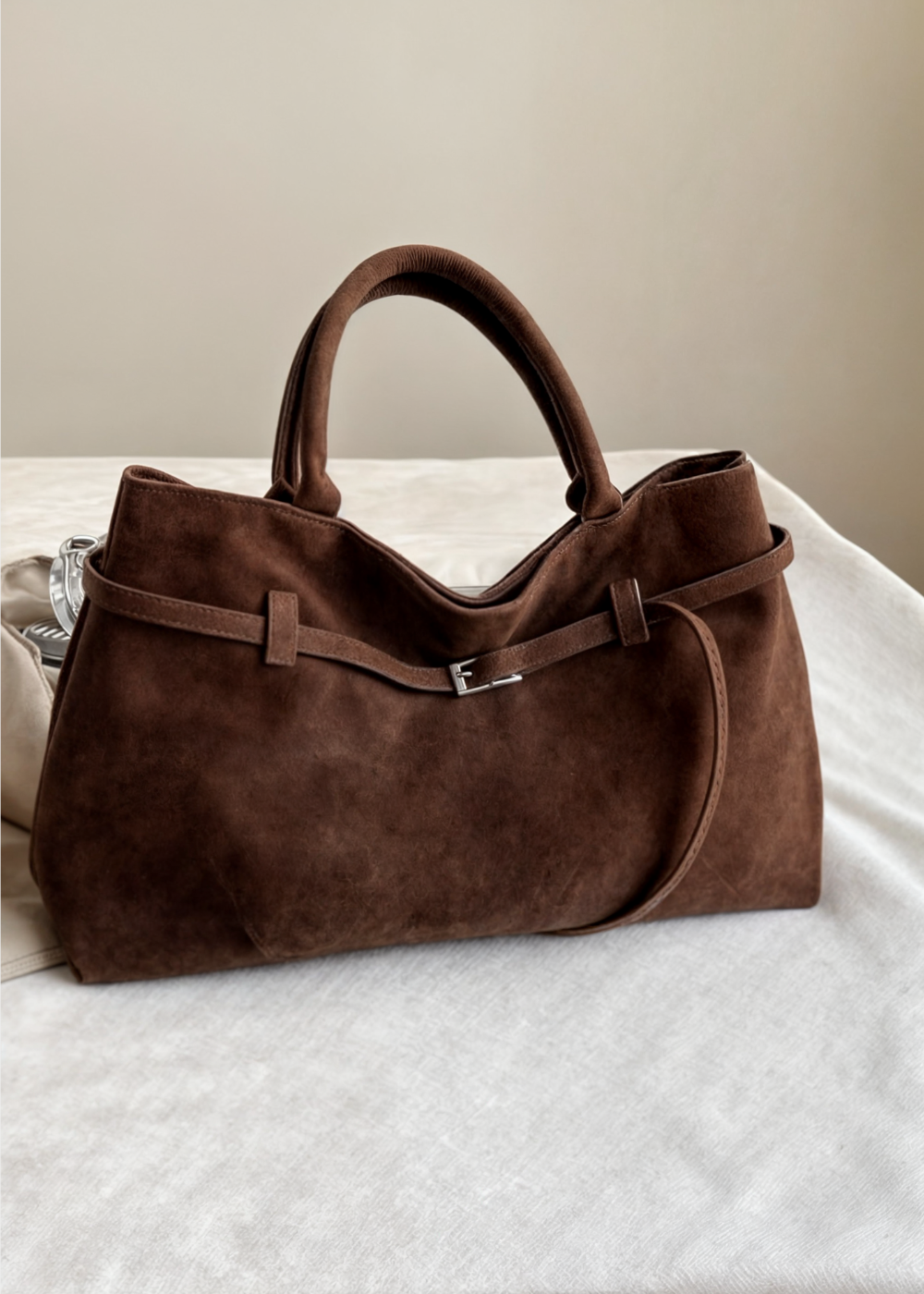 Sadira Suede Handbag