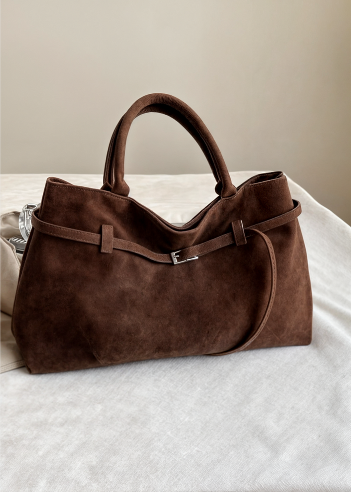 Sadira Suede Handbag