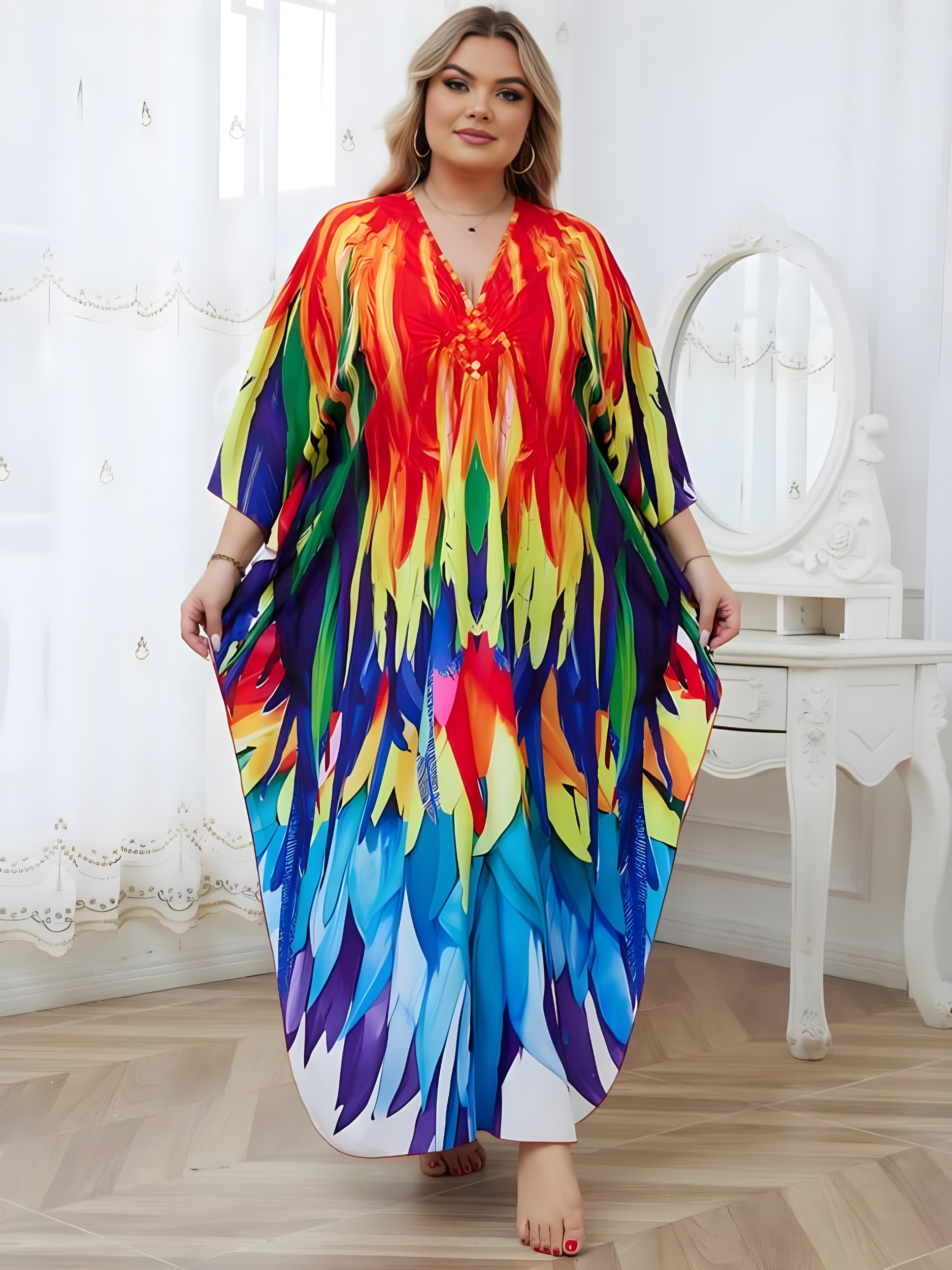 Genevie Plus Size Maxi Dress