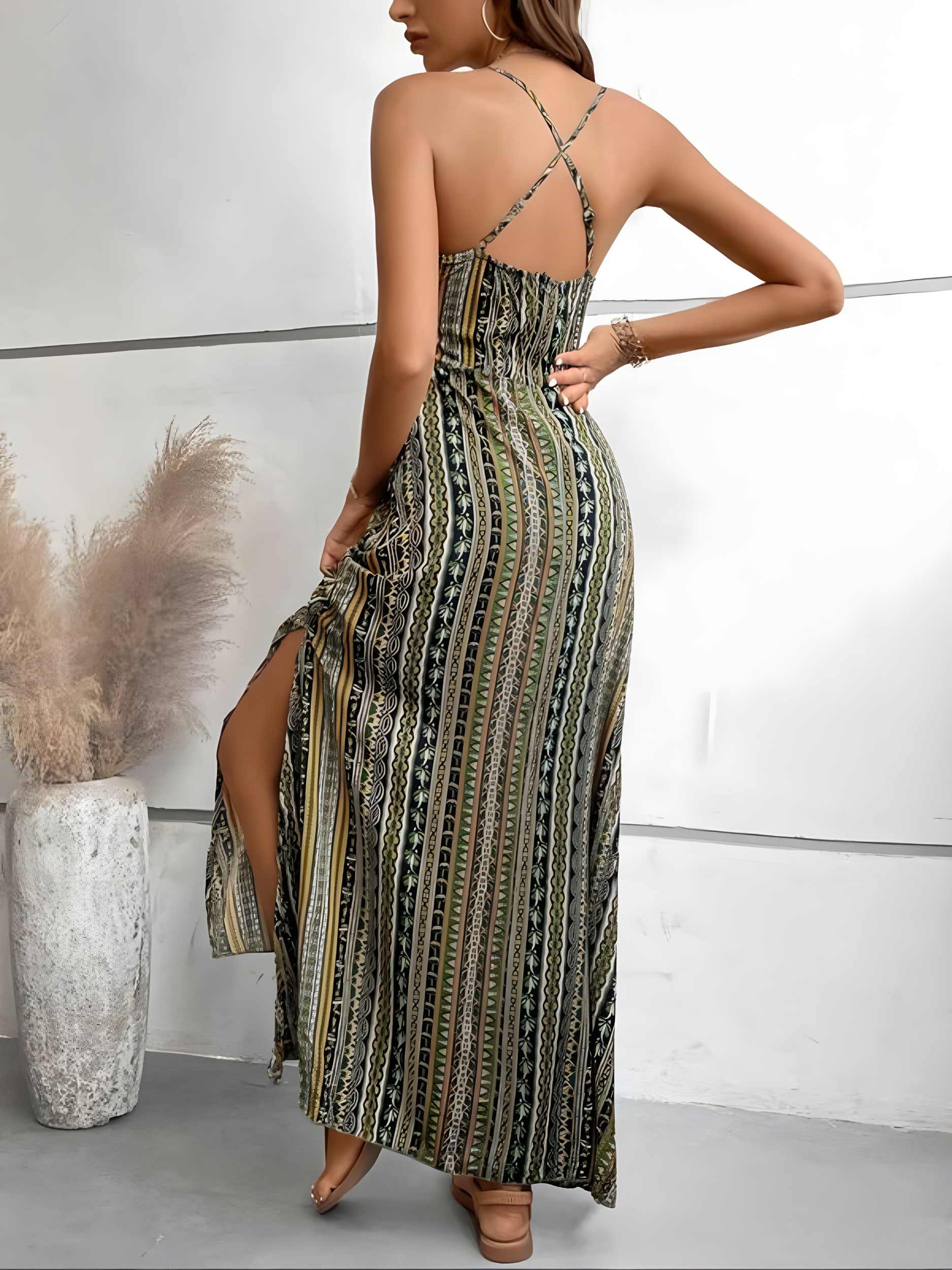 Zuri Boho Maxi Dress