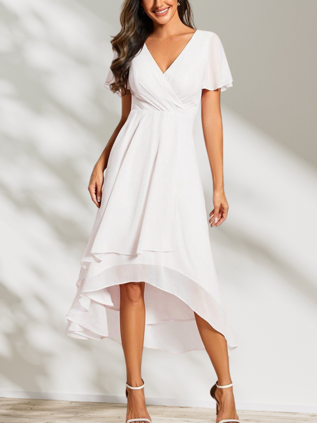 Lucinda Chiffon Midi Dress