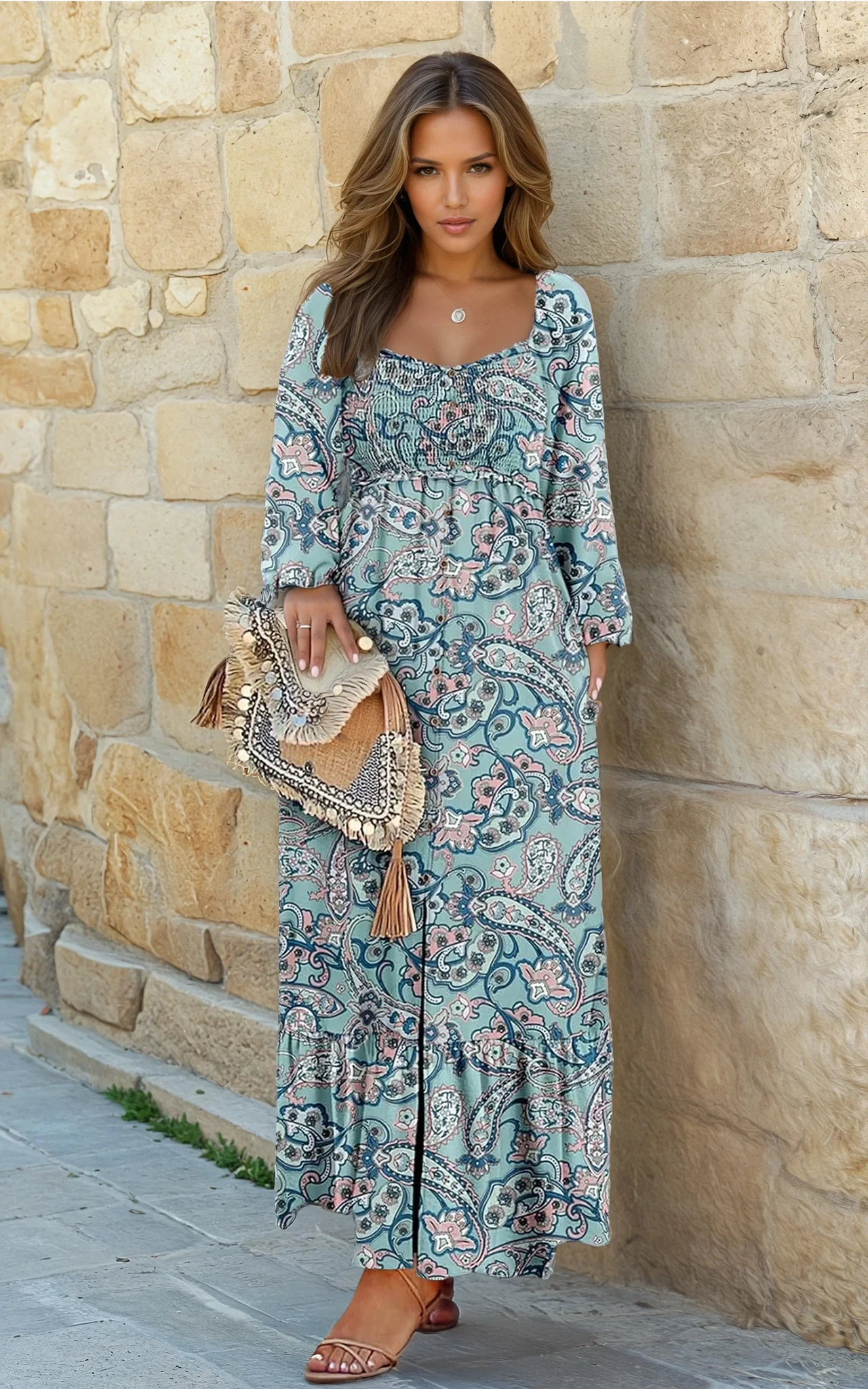 Jana Floral Maxi Dress