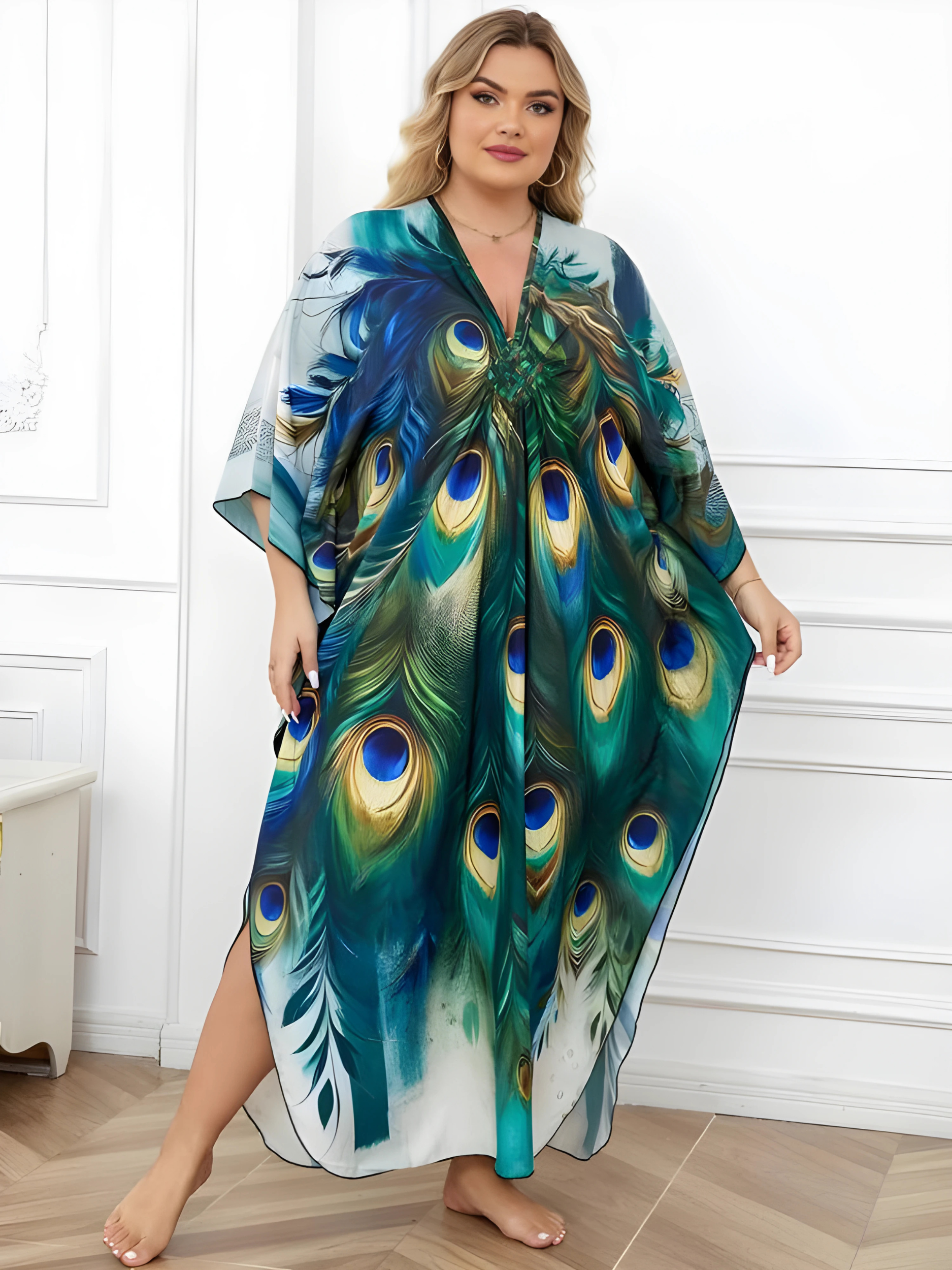 Genevie Plus Size Maxi Dress
