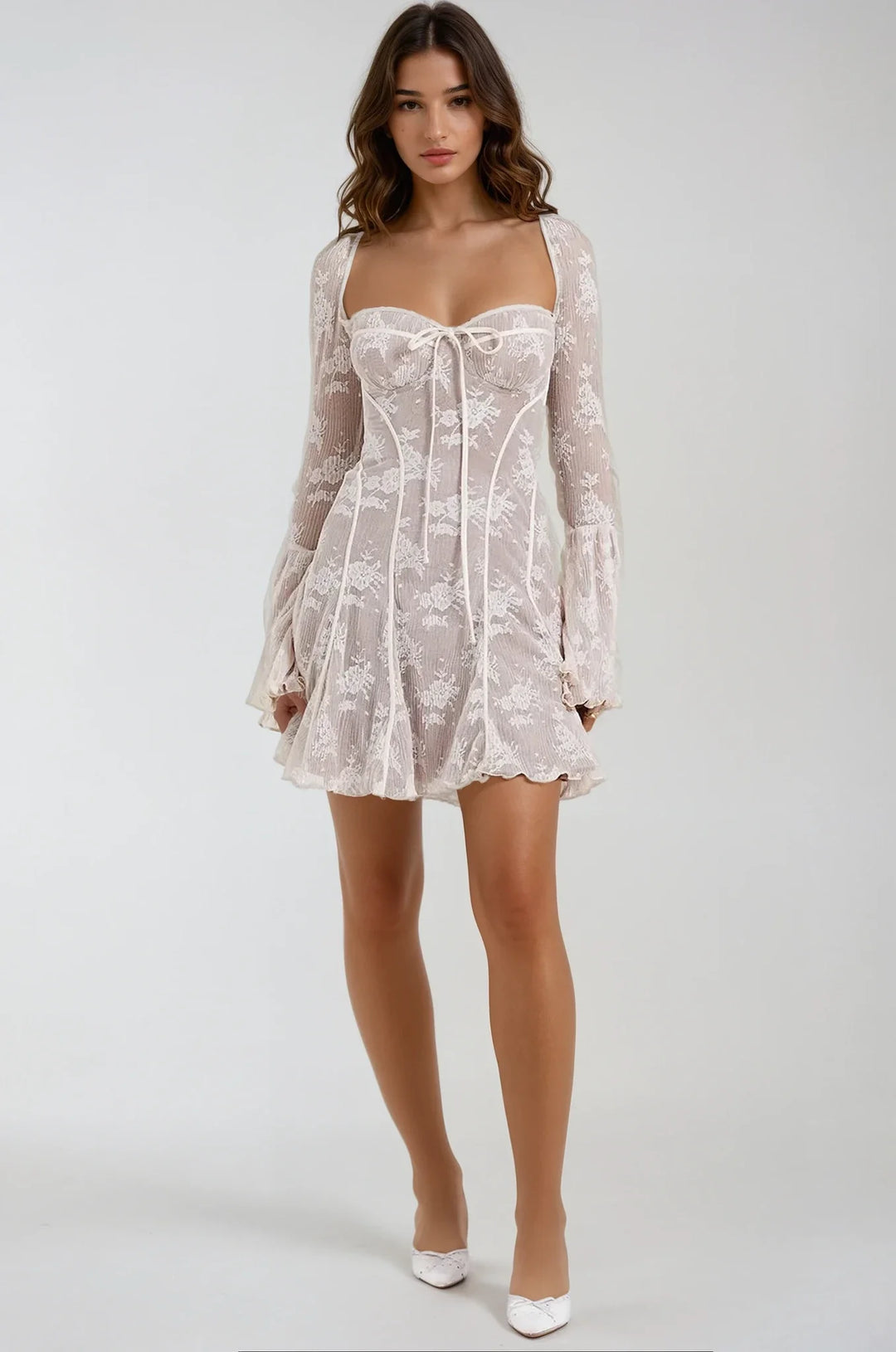 Liyana Lace Mini Dress