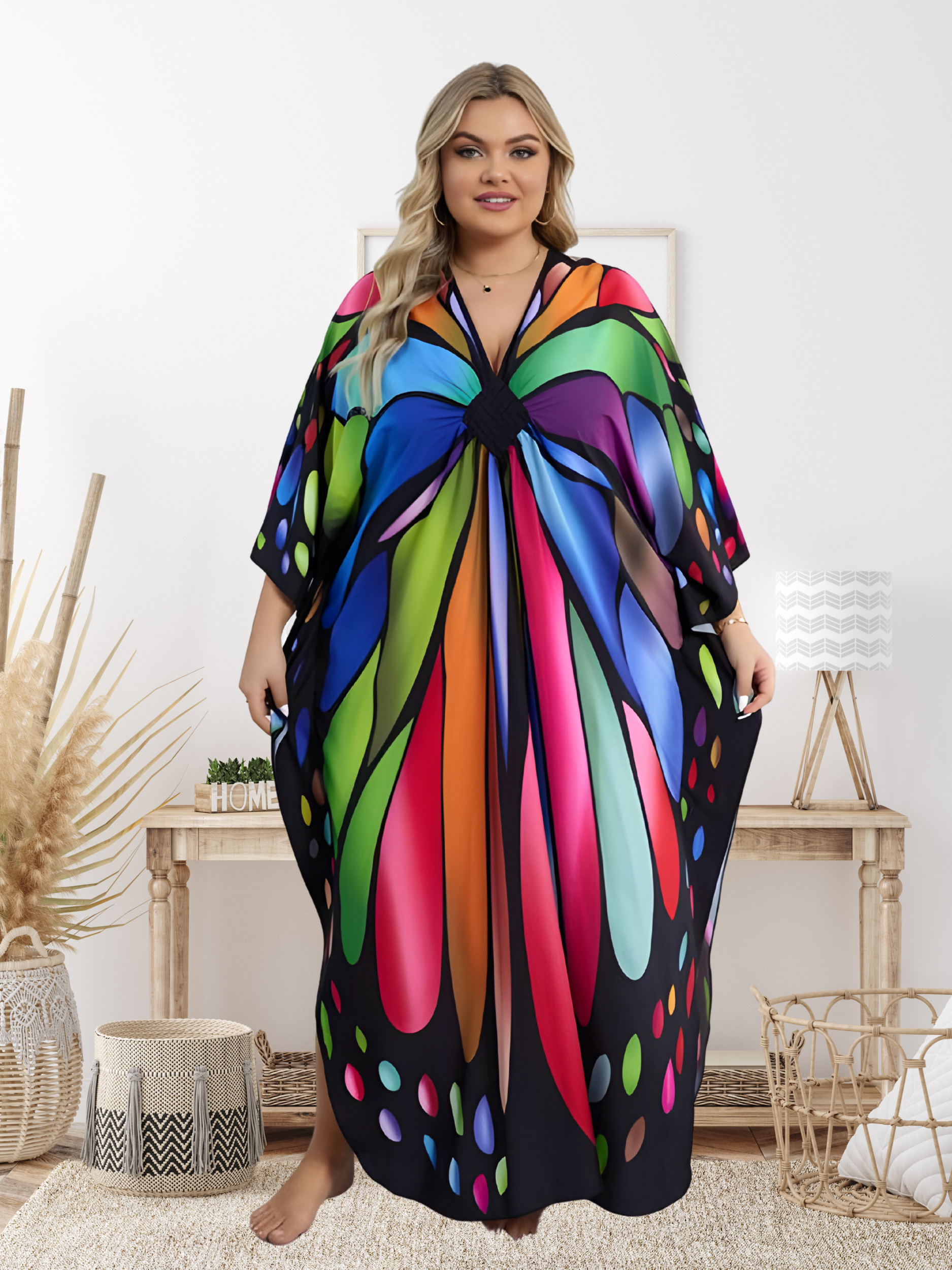 Genevie Plus Size Maxi Dress