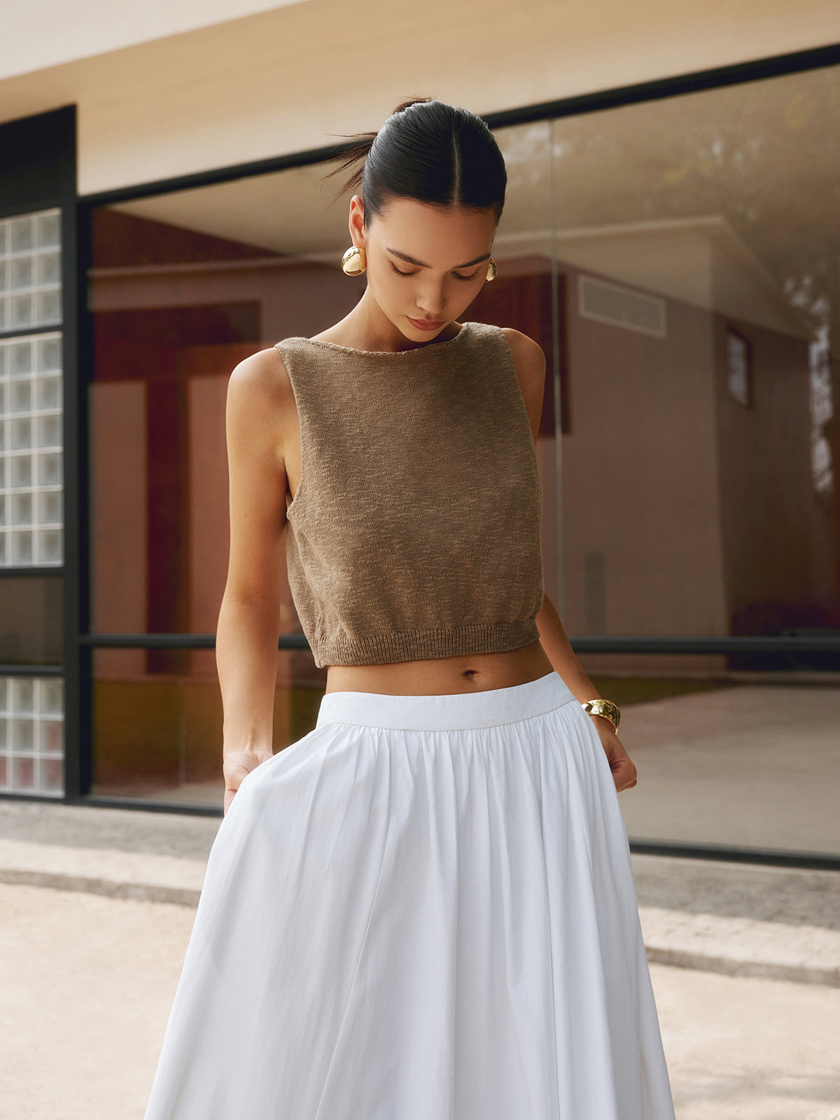 Nathalia Chic Crop Top