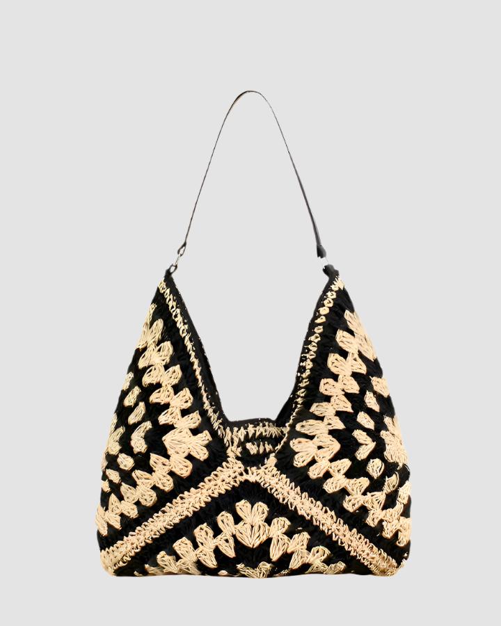 The Riviera Macrame Shoulder Bag