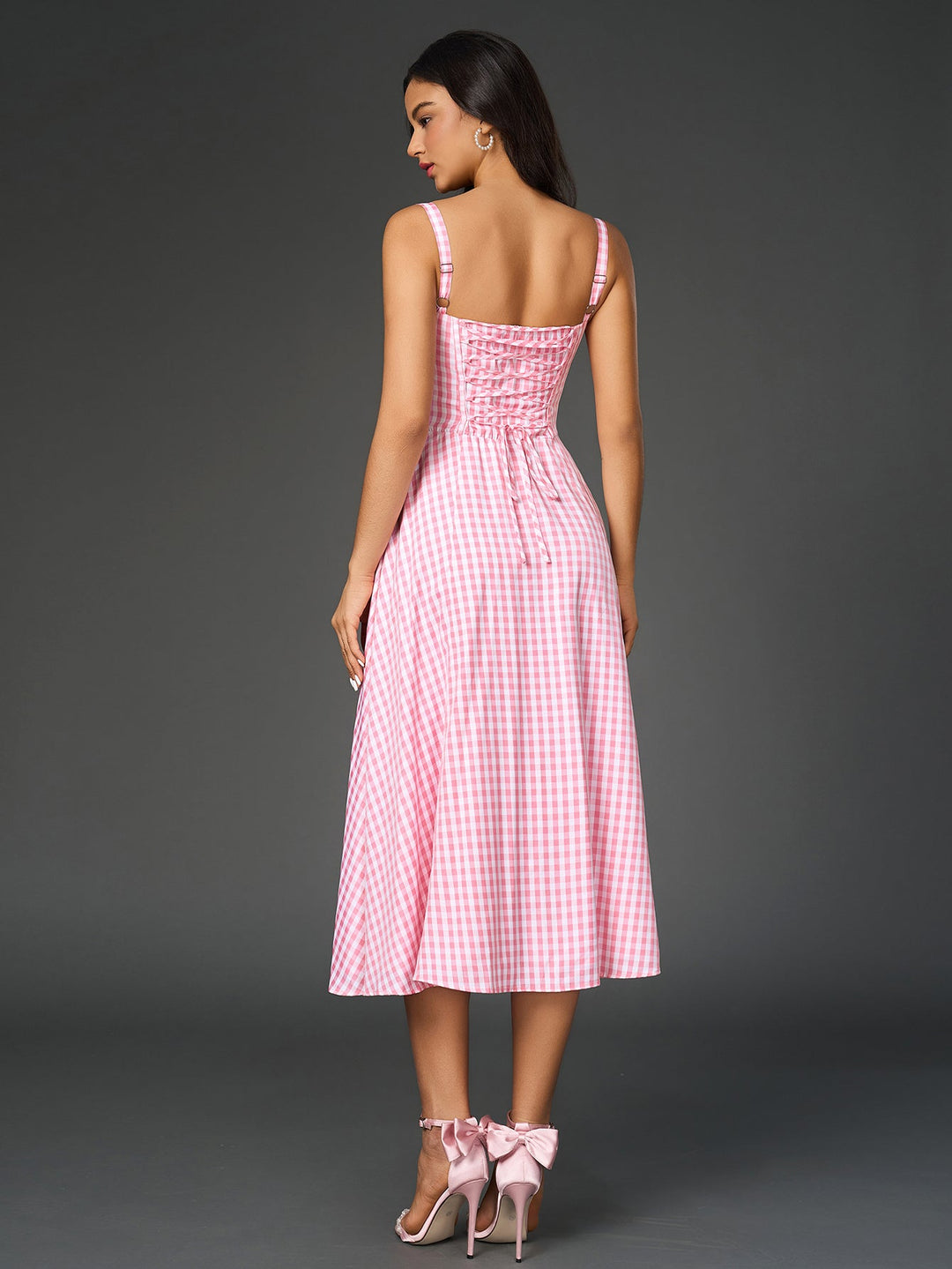 Jacklynn Ruched Midi Dress