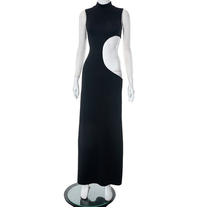 Joana Round Neck Maxi Dress