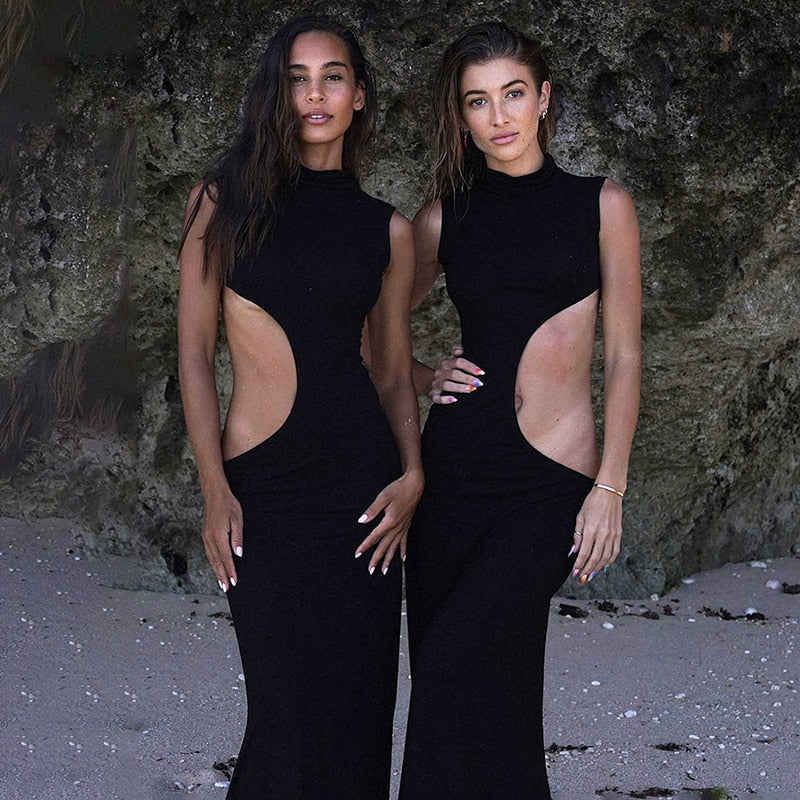 Joana Round Neck Maxi Dress