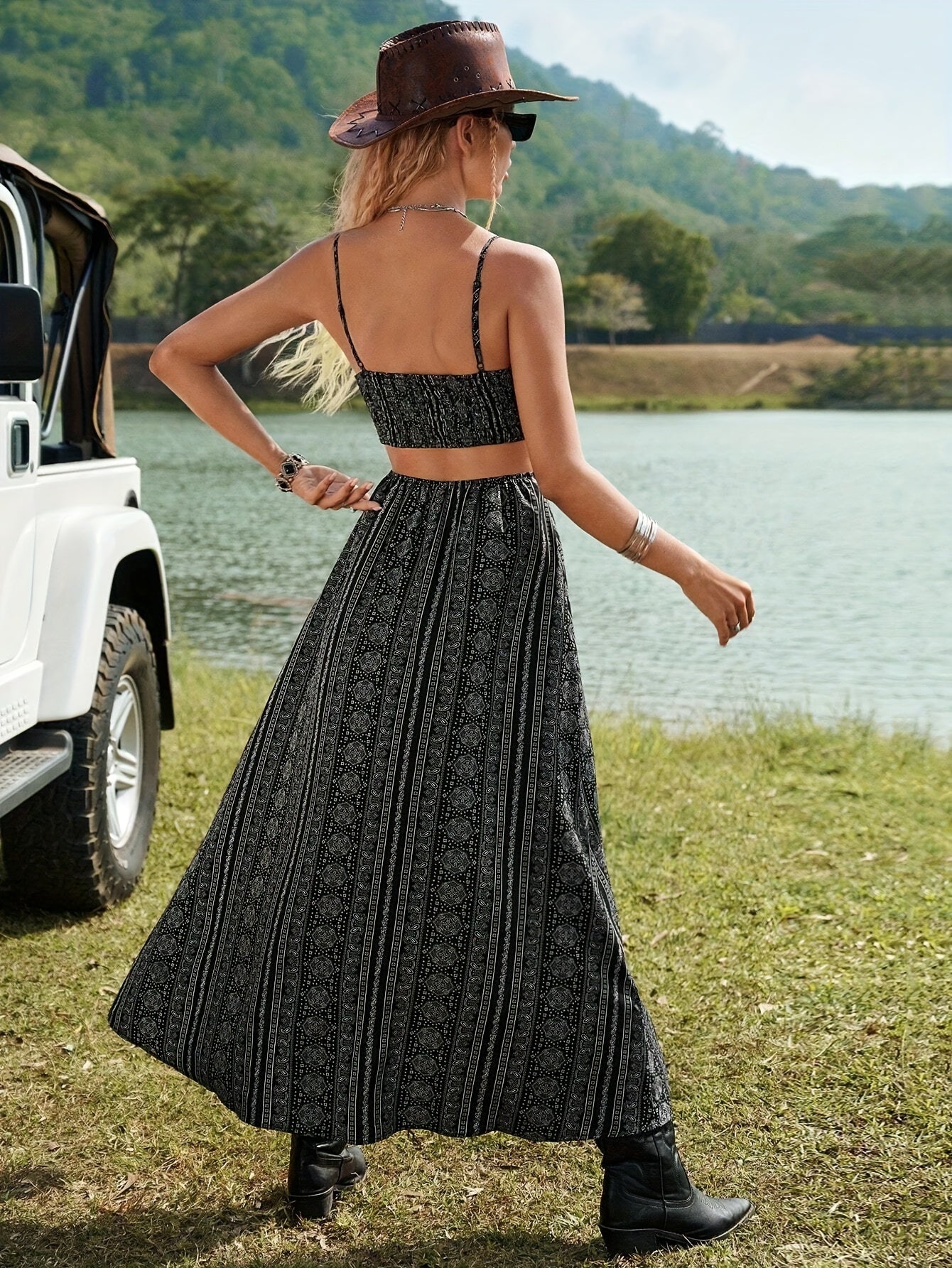 Myra Boho Maxi Dress