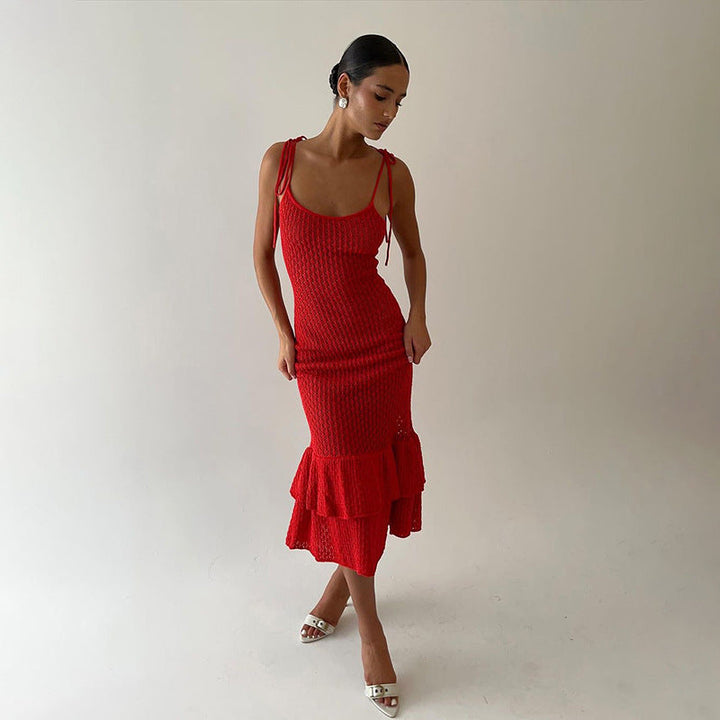 Elissa Midi Fishtail Dress