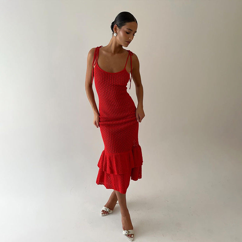 Elissa Midi Fishtail Dress