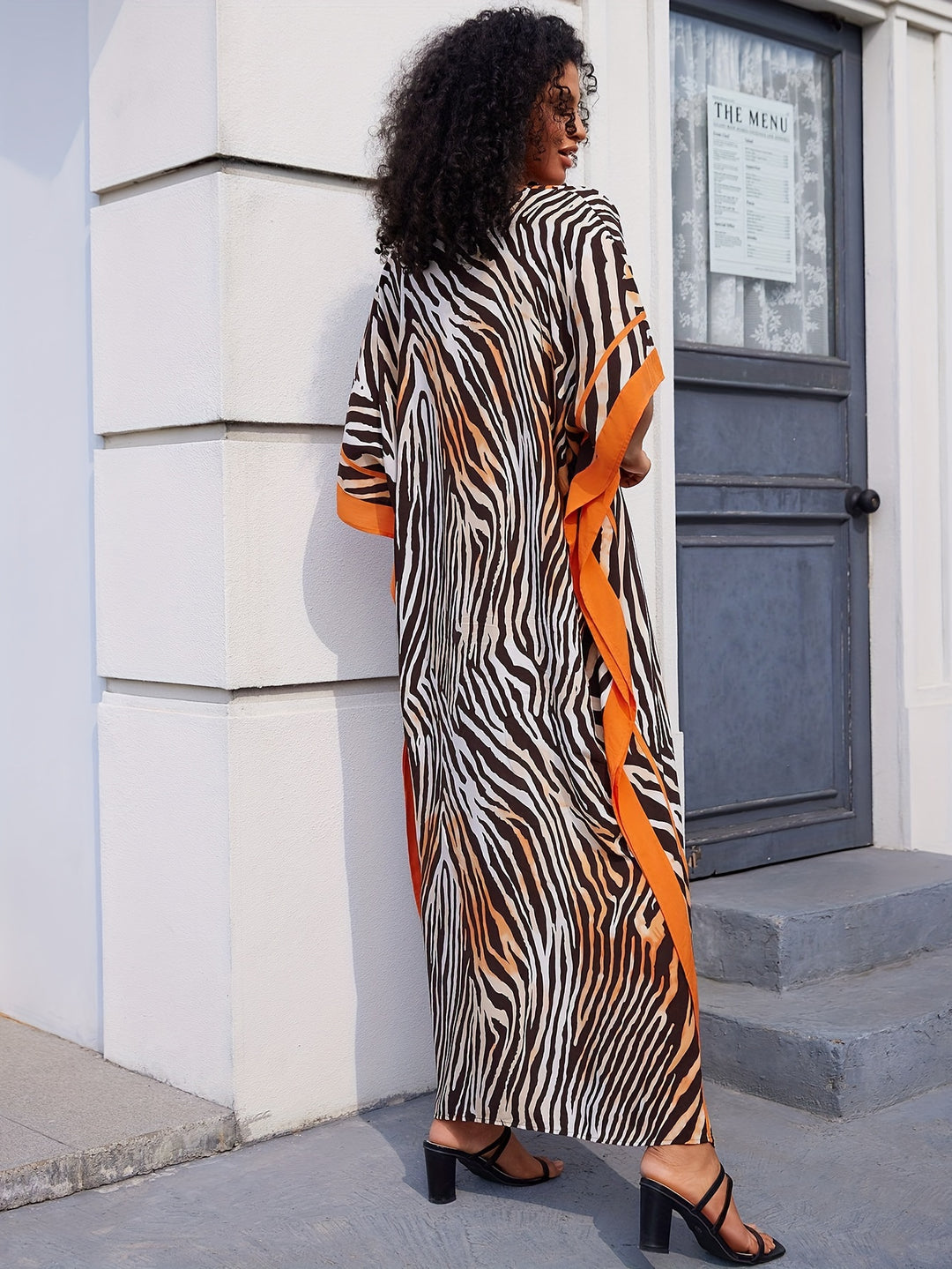 Mara Plus Size Kaftan Dress