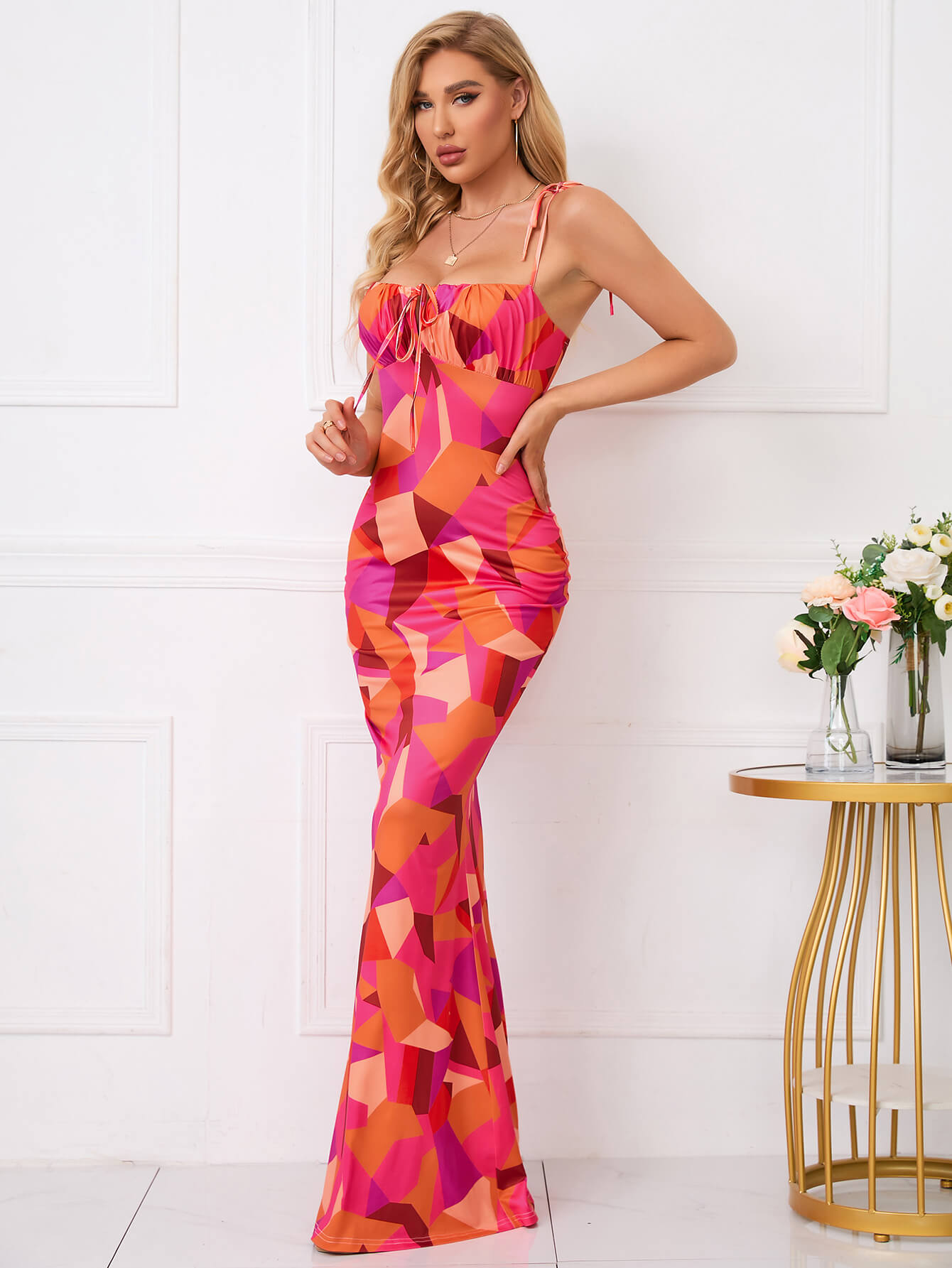 Beverly Floral Maxi Dress